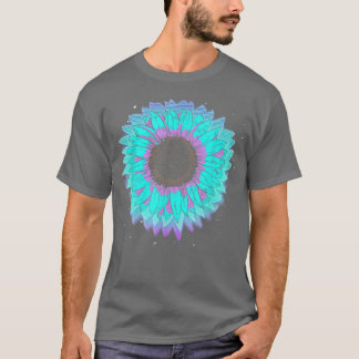 Camiseta Flor de ondas sintéticas Florencia de vaporwave gi