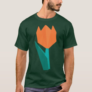 Camiseta Flor de origami