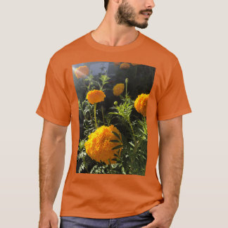 Camiseta Flor de oro amarillo francés