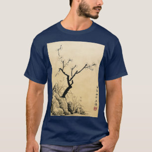 Camiseta Flor De Pluma Con Tinta De Piedra E Iris