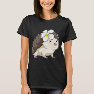 Camiseta Flor de Plumeria de Hedgehog
