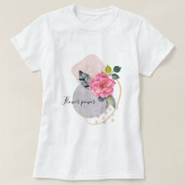 Camiseta Flor de potencia Collage floral