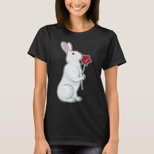 Camiseta Flor de Rosa de Conejo