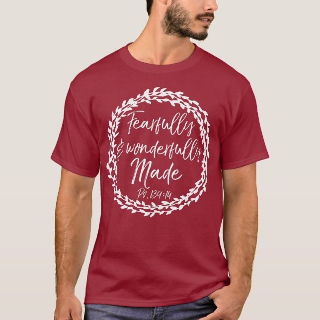 Camiseta Flor De Salmo De 13914 Hecha Con Maravilla. (Anverso)