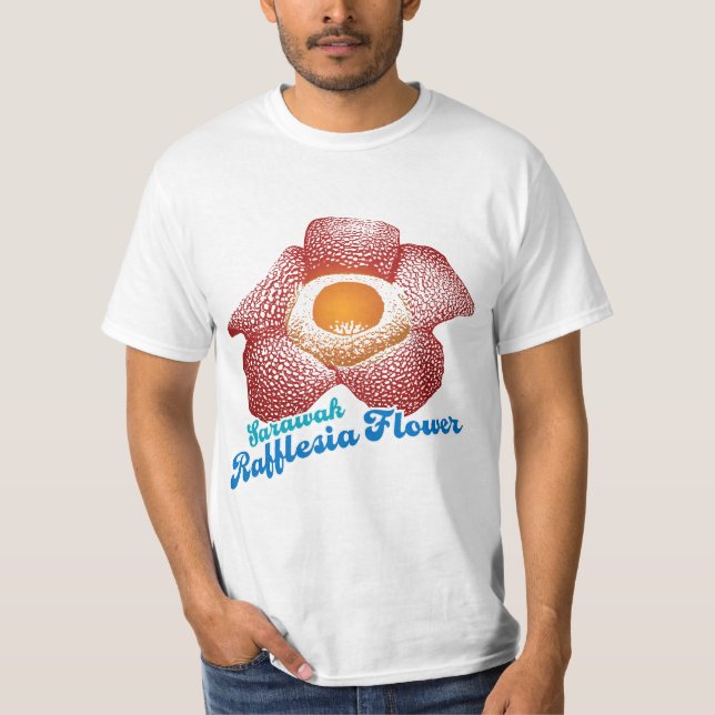 Camiseta Flor de Sarawak Rafflesia (Anverso)