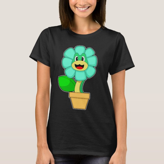 Camiseta Flor de serpiente (Anverso)