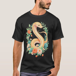 Camiseta Flor de serpiente Cottagecore Serpent Goblincore A
