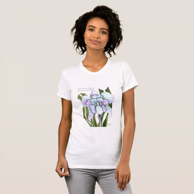 Camiseta Flor de Smeraldo (Anverso completo)