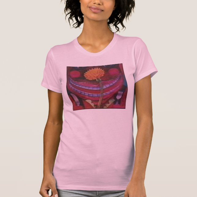 Camiseta Flor de sonrisa (Anverso)