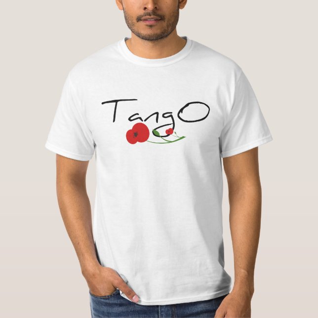Camiseta Flor de Tango (Anverso)