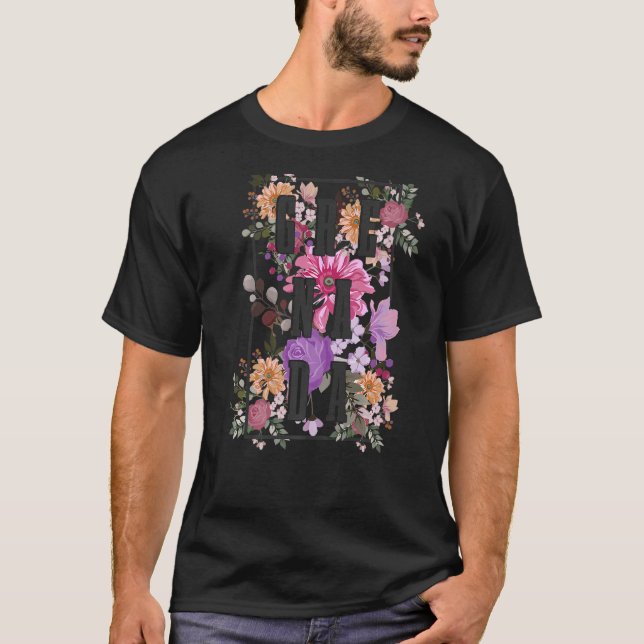 Camiseta Flor de venado de Granada 1 (Anverso)