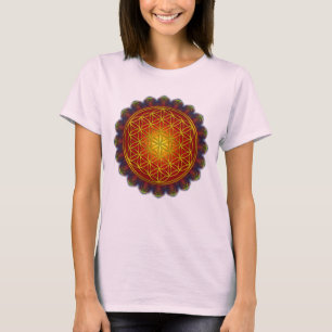Camiseta Flor de vida - Apofisis Mandala I + tus ideas