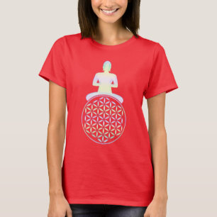 Camiseta Flor de vida / Blume des Lebens - Buda