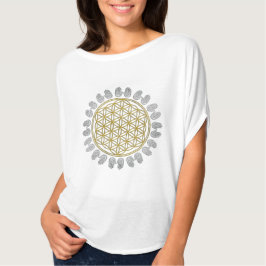 Camiseta Flor de vida / Blume des Lebens - manos espiritual