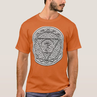 Camiseta Flor De Vida Chakra Divina Geometría Espiritualida