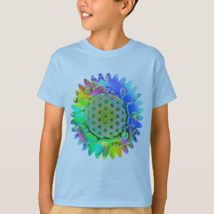 Camiseta Flor De Vida - Flor Geométrica 5