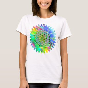 Camiseta Flor De Vida - Flor Geométrica 5