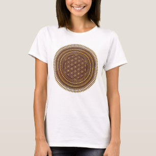 Camiseta Flor De Vida - Mandala Indígena 3