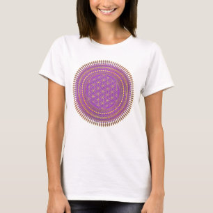 Camiseta Flor De Vida - Mandala Indígena 4