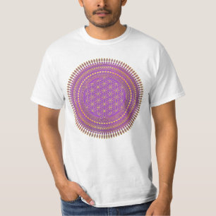 Camiseta Flor De Vida - Mandala Indígena 4