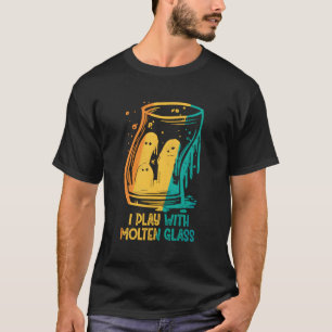 Camiseta Flor de vidrio - soplo de vidrio
