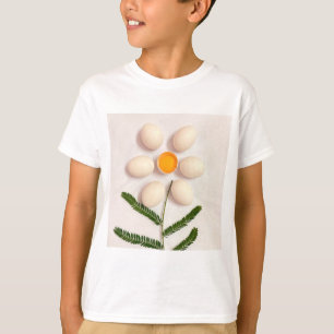 Camiseta Flor de yema de huevo