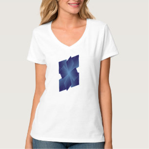 Camiseta Flor de zafiro
