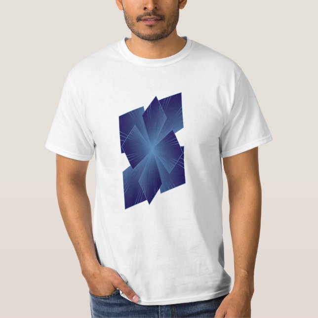 Camiseta Flor de zafiro (Anverso)