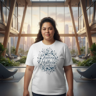 Camiseta Flor del Centro de Atención Médica Zearing