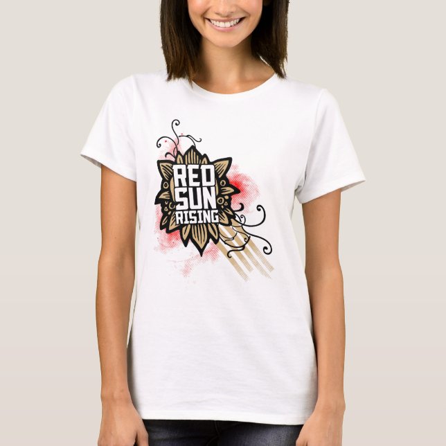 Camiseta Flor del chica de RSR (Anverso)