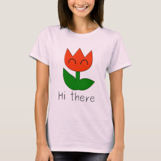 Camiseta Flor del fuego
