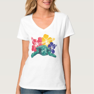 Camiseta Flor del hibisco de Hawaii