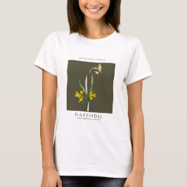 Camiseta Flor del mes de nacimiento de marzo