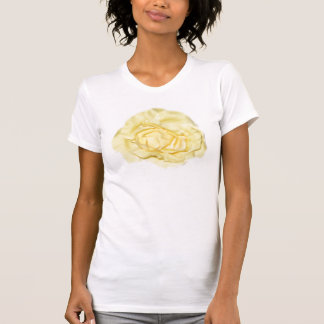 Camiseta Flor del rosa amarillo