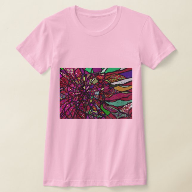 Camiseta Flor destrozada (Distribución)