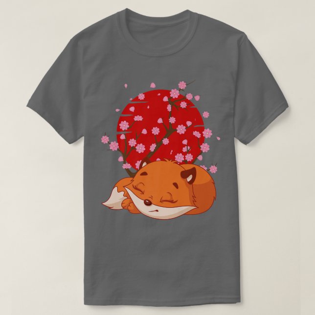 Camiseta Flor divertida Sakura Ka (Diseño del anverso)