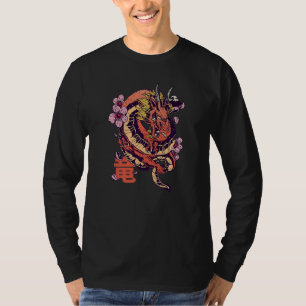 Camiseta Flor Dragon Sakura