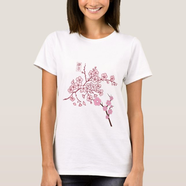 Camiseta flor efímera (Anverso)