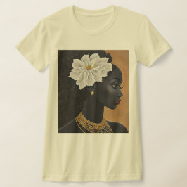 Camiseta Flor en el pelo