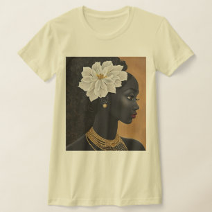Camiseta Flor en el pelo