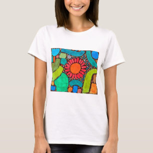 Camiseta Flor en el valle, Klee