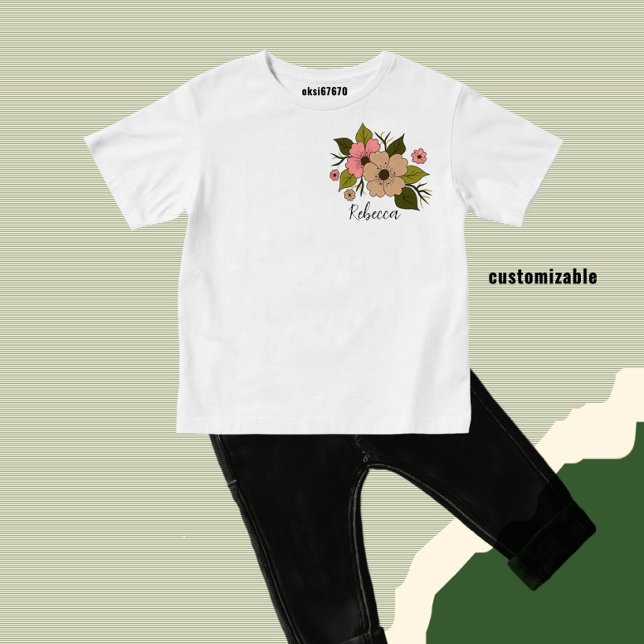 Camiseta Flor en floración (Subido por el creador)