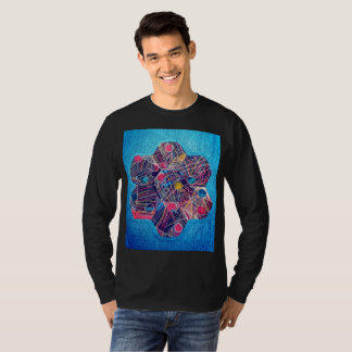 Camiseta Flor espacial