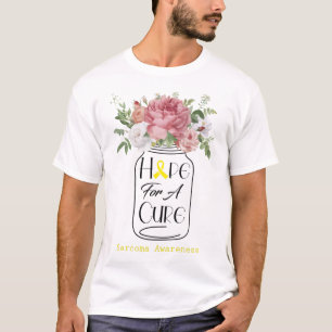 Camiseta Flor Esperanza Para Una Curación Conciencia del Sa