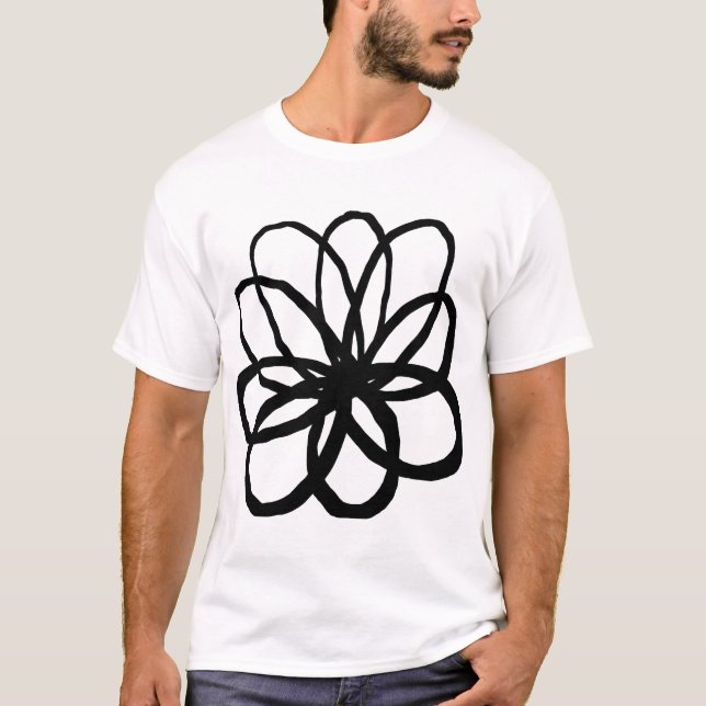 Camiseta Flor espontánea (Anverso)