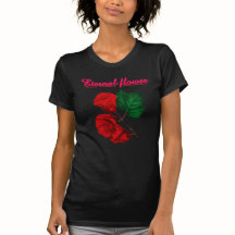 Camiseta Flor eterna 