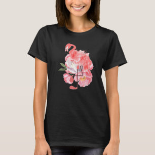Camiseta Flor Exótica Flor Rosa Fl