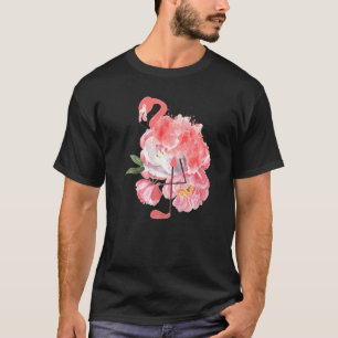 Camiseta Flor Exótica Flor Rosa Fl