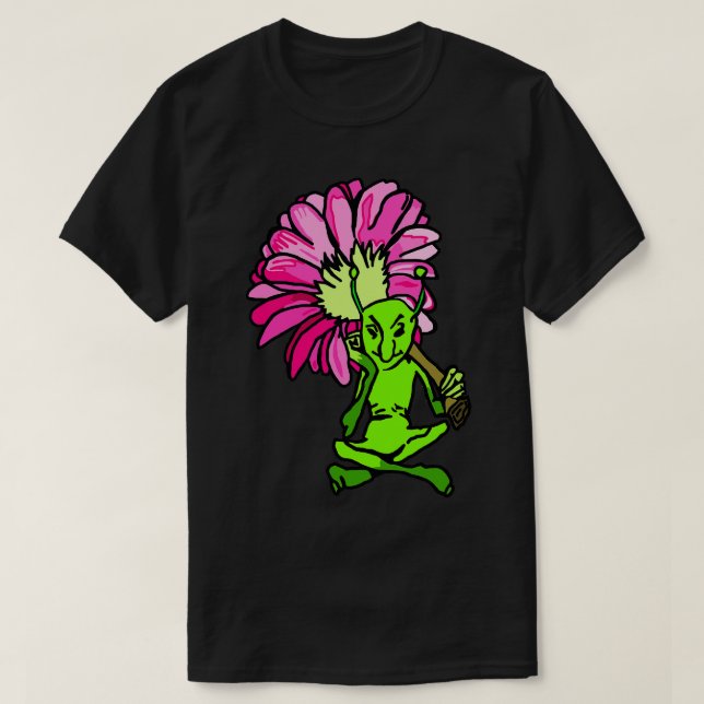 Camiseta Flor Faerie (Diseño del anverso)