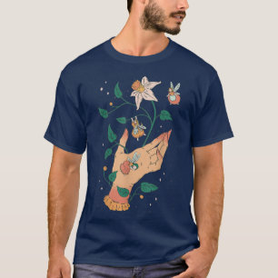 Camiseta Flor Fantasía Naturaleza Cottagecore Hada Bella A